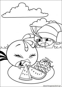 Read more about the article Angry Birds Stella grátis para colorir 06
